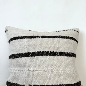 Tiffani - White Hemp Pillow Cover