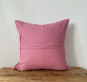 Yanelly - Pink Hemp Pillow Cover