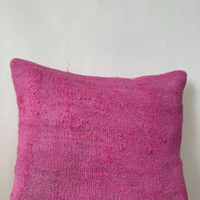 Yelani - Pink Hemp Pillow Cover