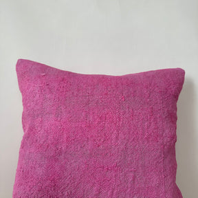 Yanelly - Pink Hemp Pillow Cover