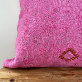 Yesmy - Pink Hemp Pillow Cover