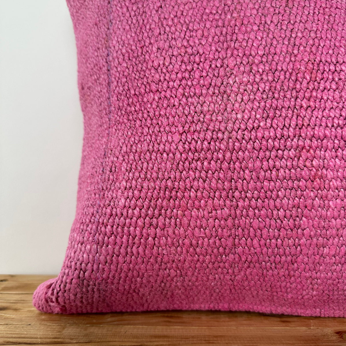 Yvanna - Pink Hemp Pillow Cover