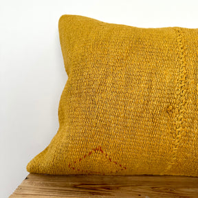 Yarley - Yellow Hemp Pillow Cover