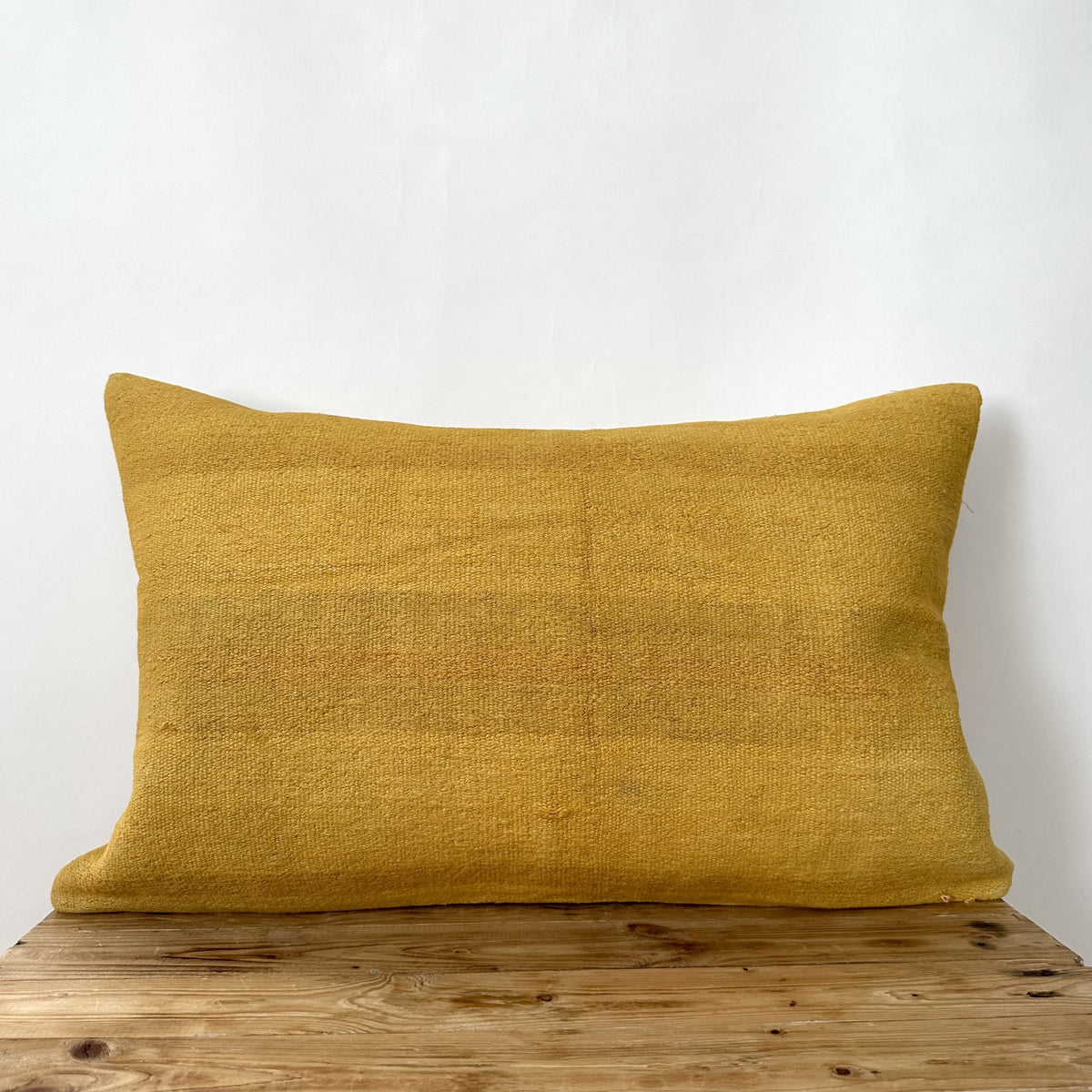 Yeliah - Yellow Hemp Pillow Cover