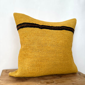 Yisel - Yellow Hemp Pillow Cover