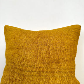 Yasira - Yellow Hemp Pillow Cover