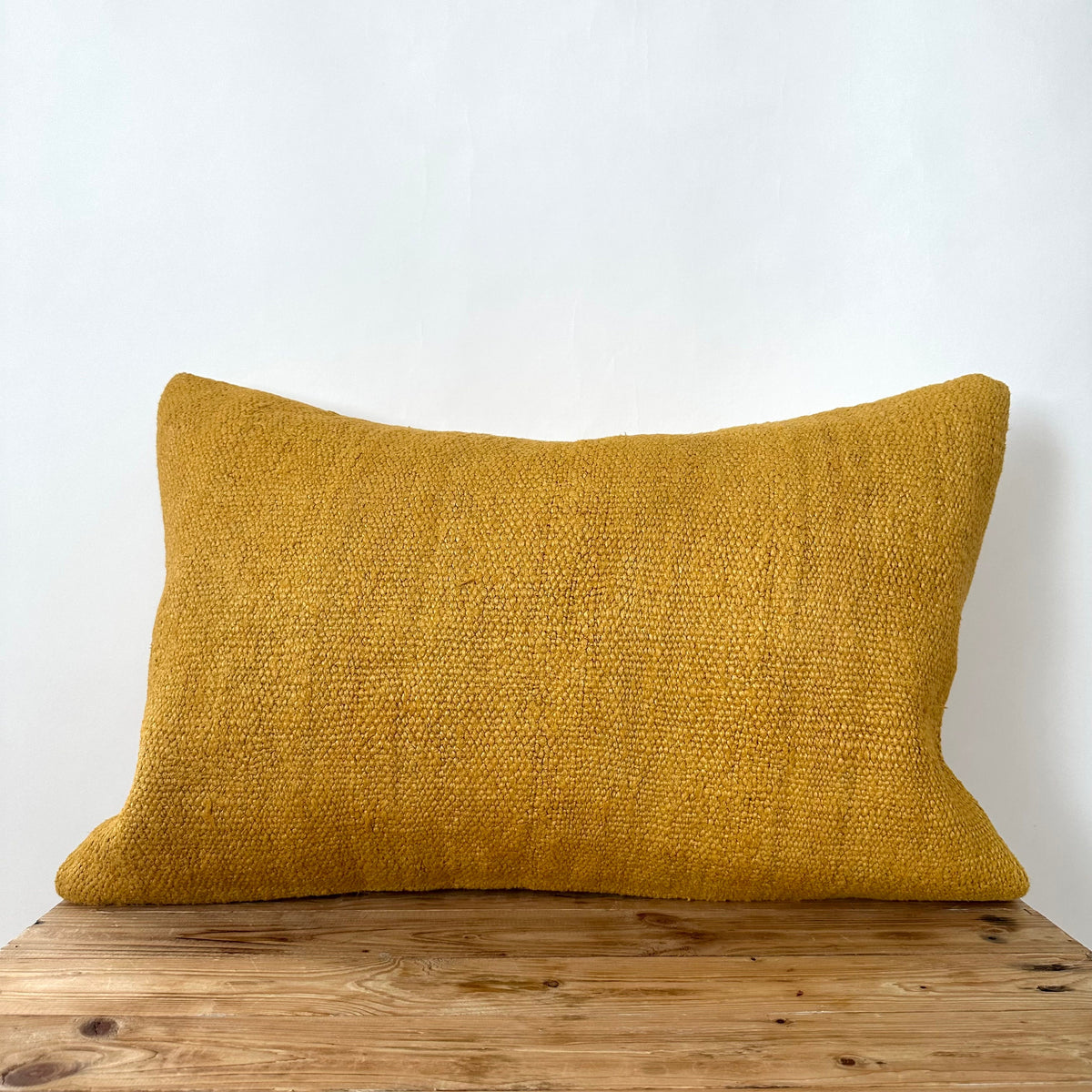 Yolissa - Yellow Hemp Pillow Cover