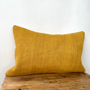 Yolissa - Yellow Hemp Pillow Cover