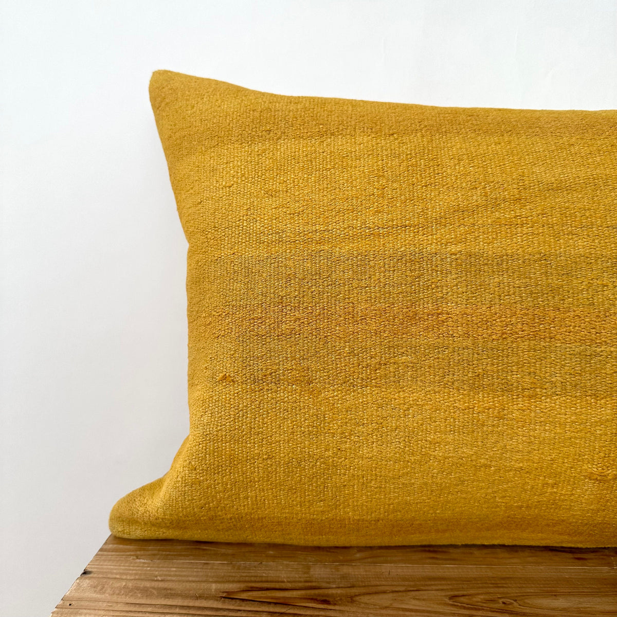 Yeliah - Yellow Hemp Pillow Cover