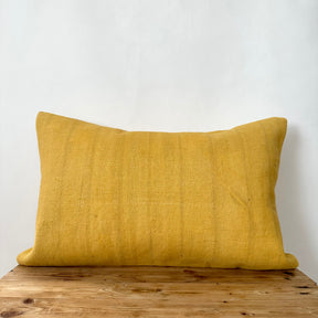 Yolani - Yellow Hemp Pillow Cover