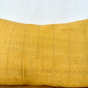 Ynez - Yellow Hemp Pillow Cover