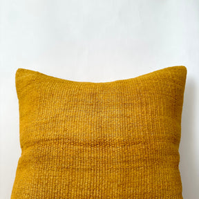 Yanette - Yellow Hemp Pillow Cover