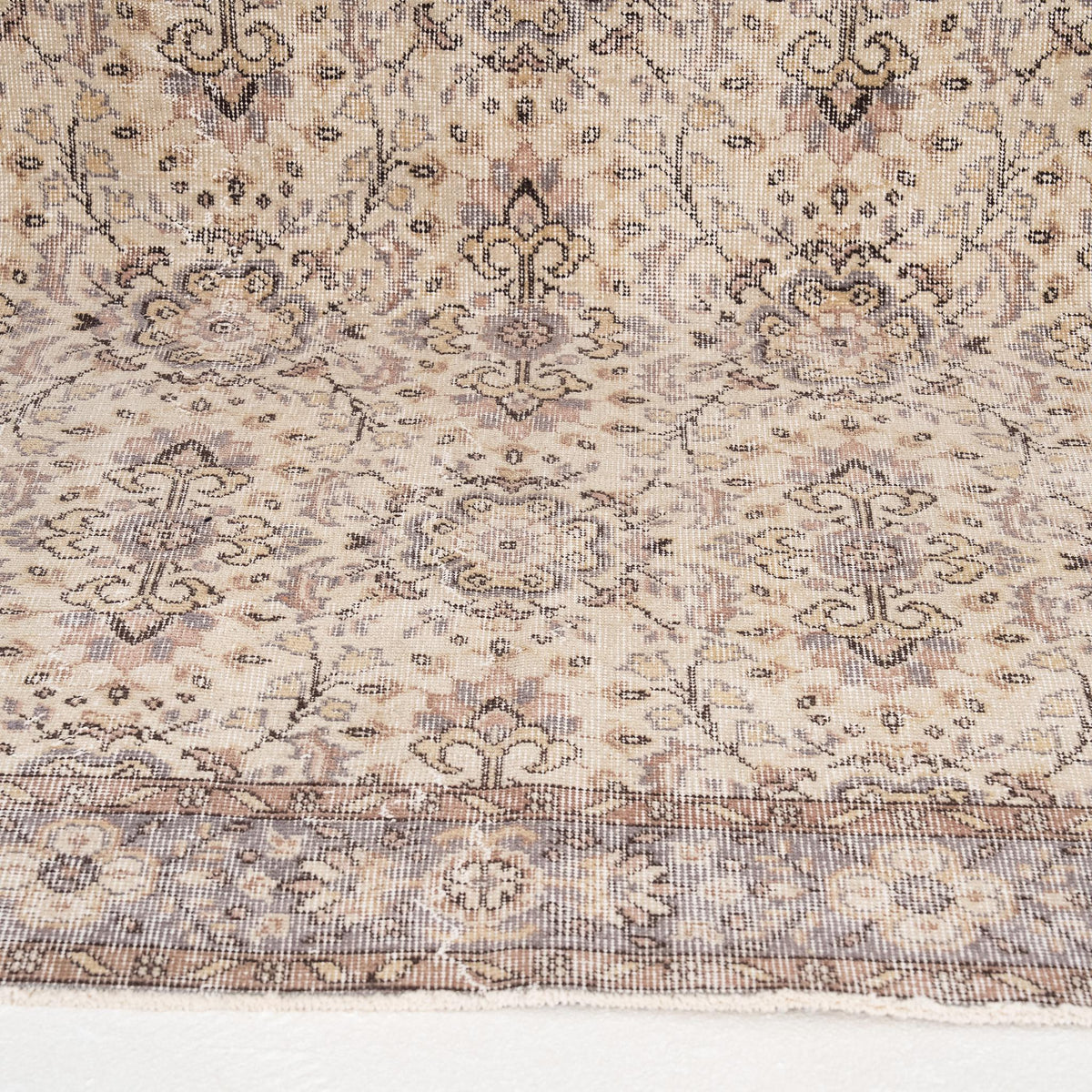 Antique Turkish Rug 6x10, Vintage Wool