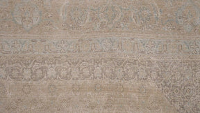 Vintage beige 7x10 area rug - adds charm to the living room, bedroom, office, entryway, kitchen