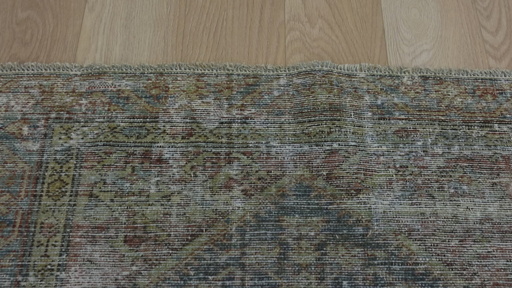 Elegant Vintage Rug with Rich, Earthy Tones - Kuden Rugs