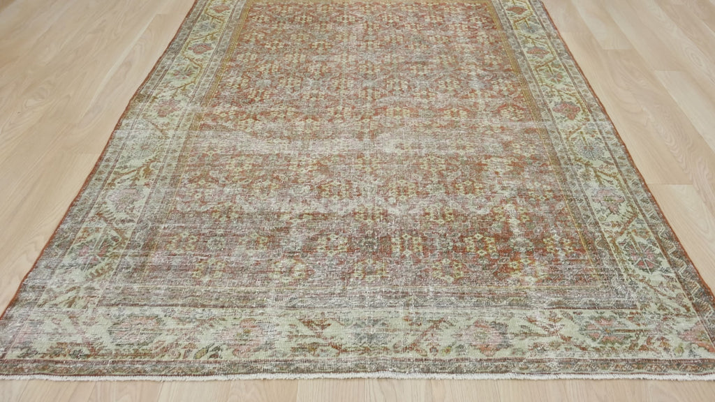 Traditional Hand-Knotted Carpet with Elegant Designs - Kuden Rugs