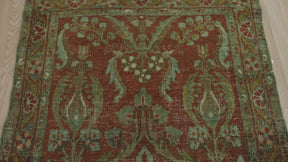 Antique Style Carpet with Elegant Floral Patterns - Kuden Rugs