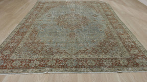 Elegant Vintage Rug with Soft, Earthy Colors - Kuden Rugs