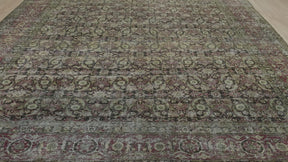 Handwoven Rug with Classic Geometric Motifs - Kuden Rugs