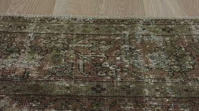 Rustic Handcrafted Carpet with Warm, Cozy Tones - Kuden Rugs