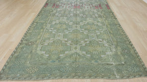 Unique Antique Style Carpet with Classic Motifs - Kuden Rugs