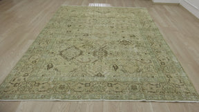 Elegant Antique Rug with Detailed Floral Patterns - Kuden Rugs