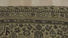 Luxurious Vintage Carpet with Rich Textures - Kuden Rugs