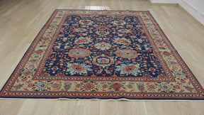 Luxurious Vintage Carpet with Elegant Details - Kuden Rugs