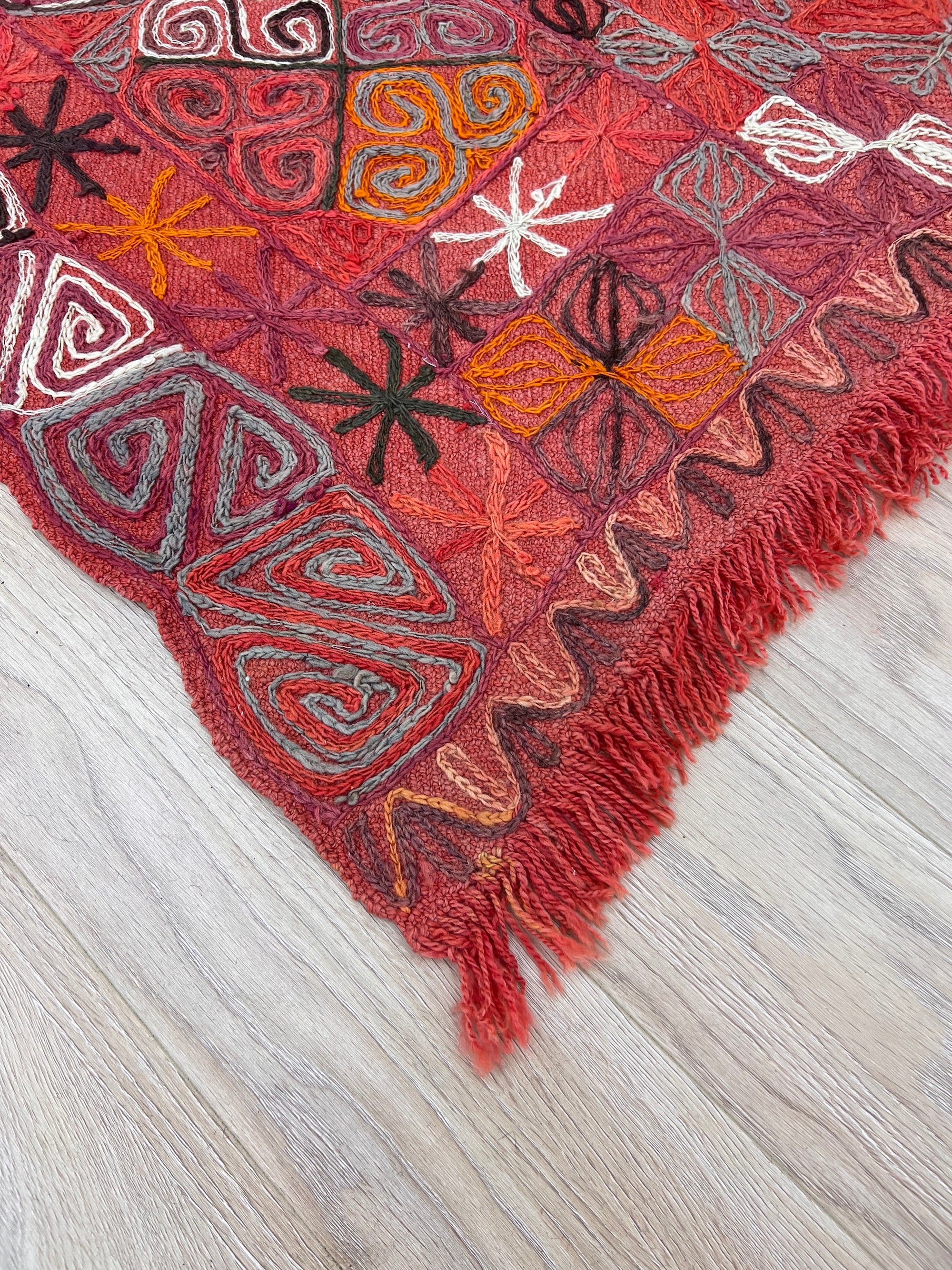 Unnati - Multi Color Turkish Kilim Rug - kudenrugs
