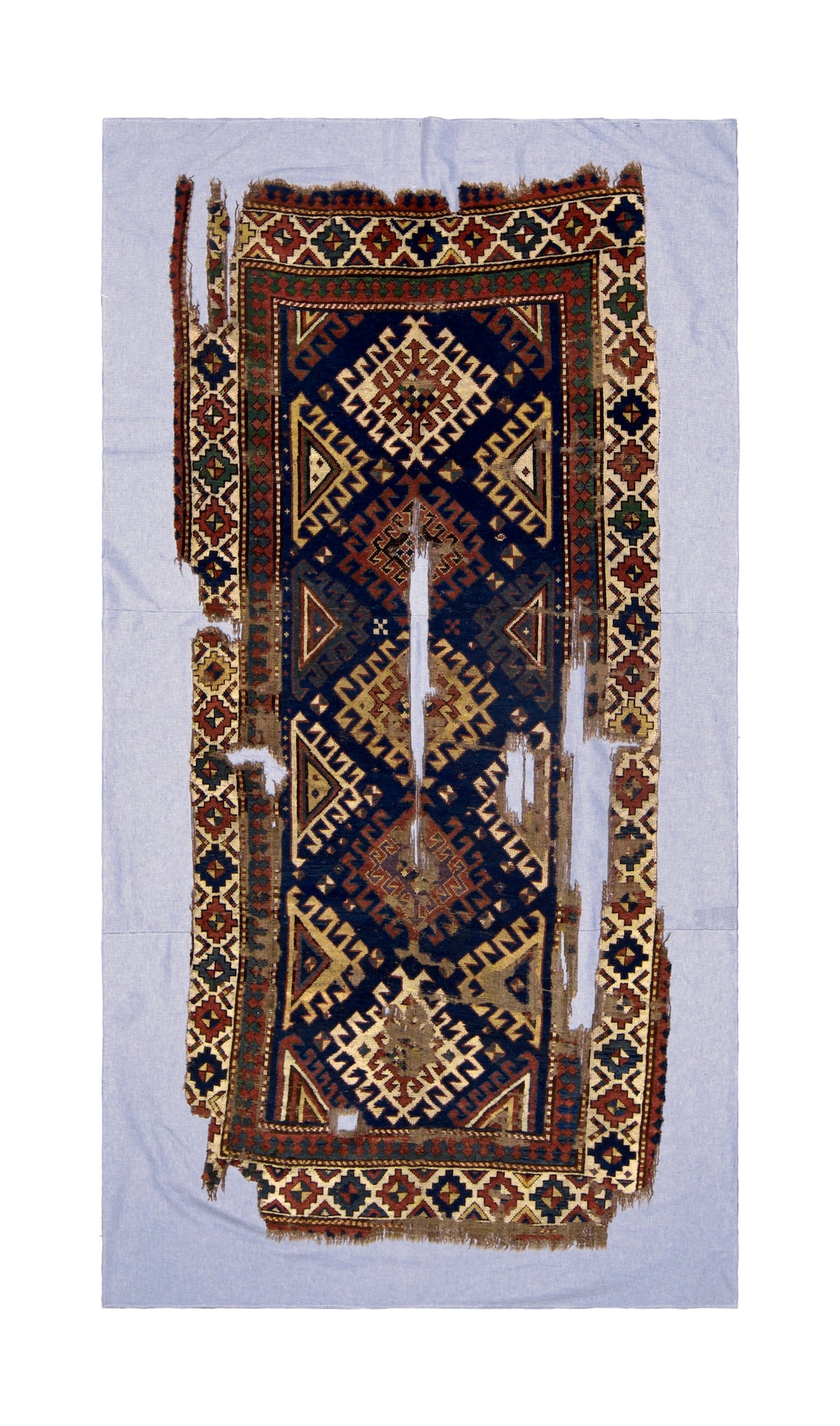 Leeann - Vintage Kazak Rug - kudenrugs