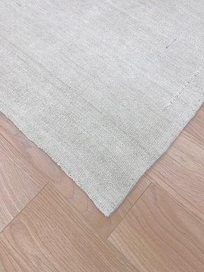 Tallie - White Hemp Rug - kudenrugs