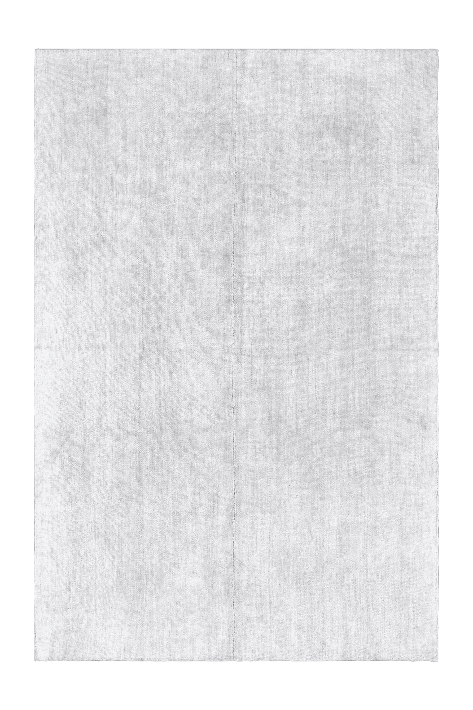 Tatania - White Hemp Rug - kudenrugs