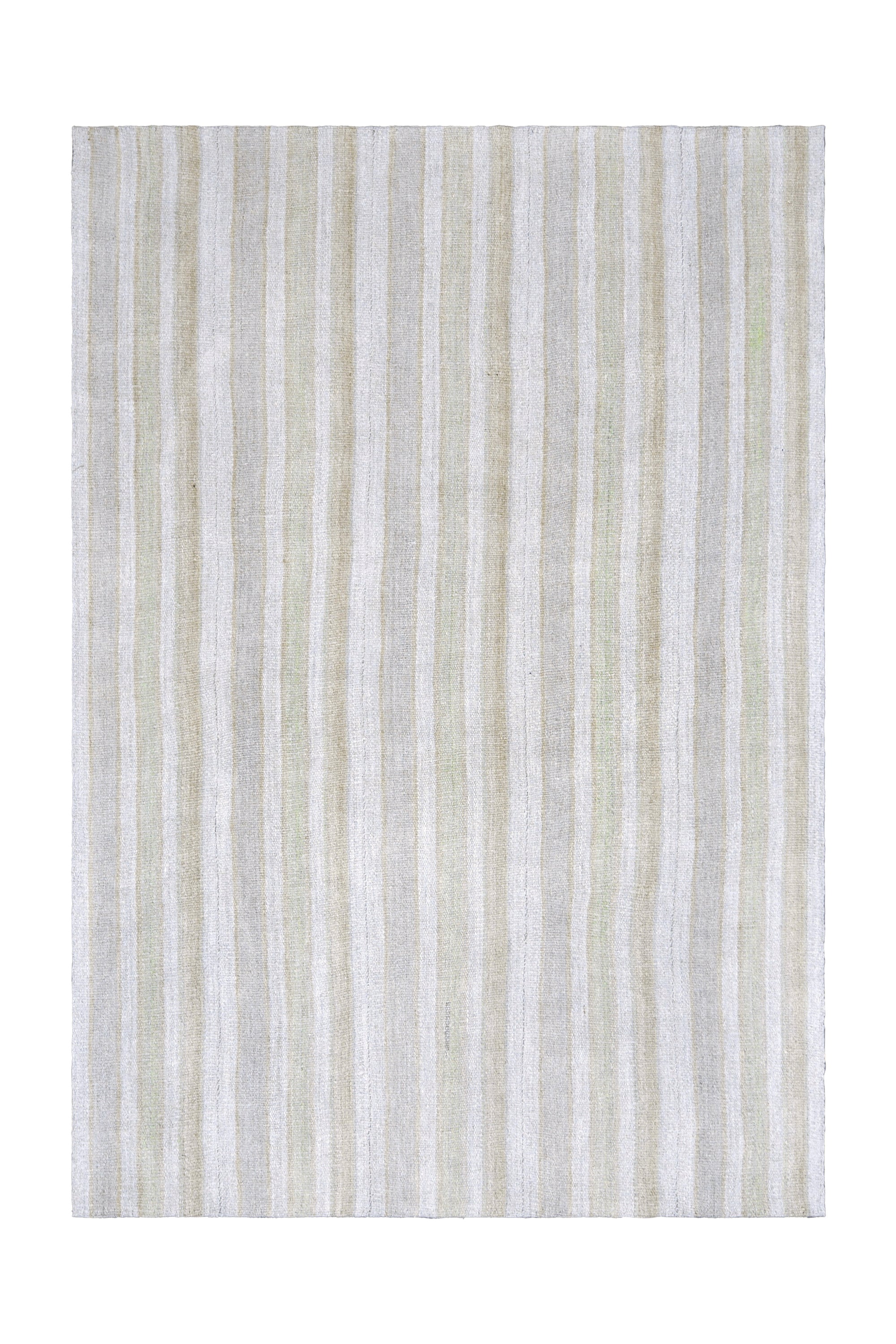 Yauvani - White Hemp Rug - kudenrugs