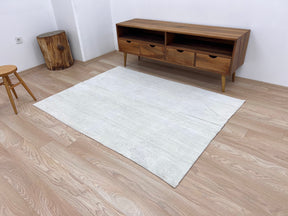 Zagir - White Hemp Rug - kudenrugs