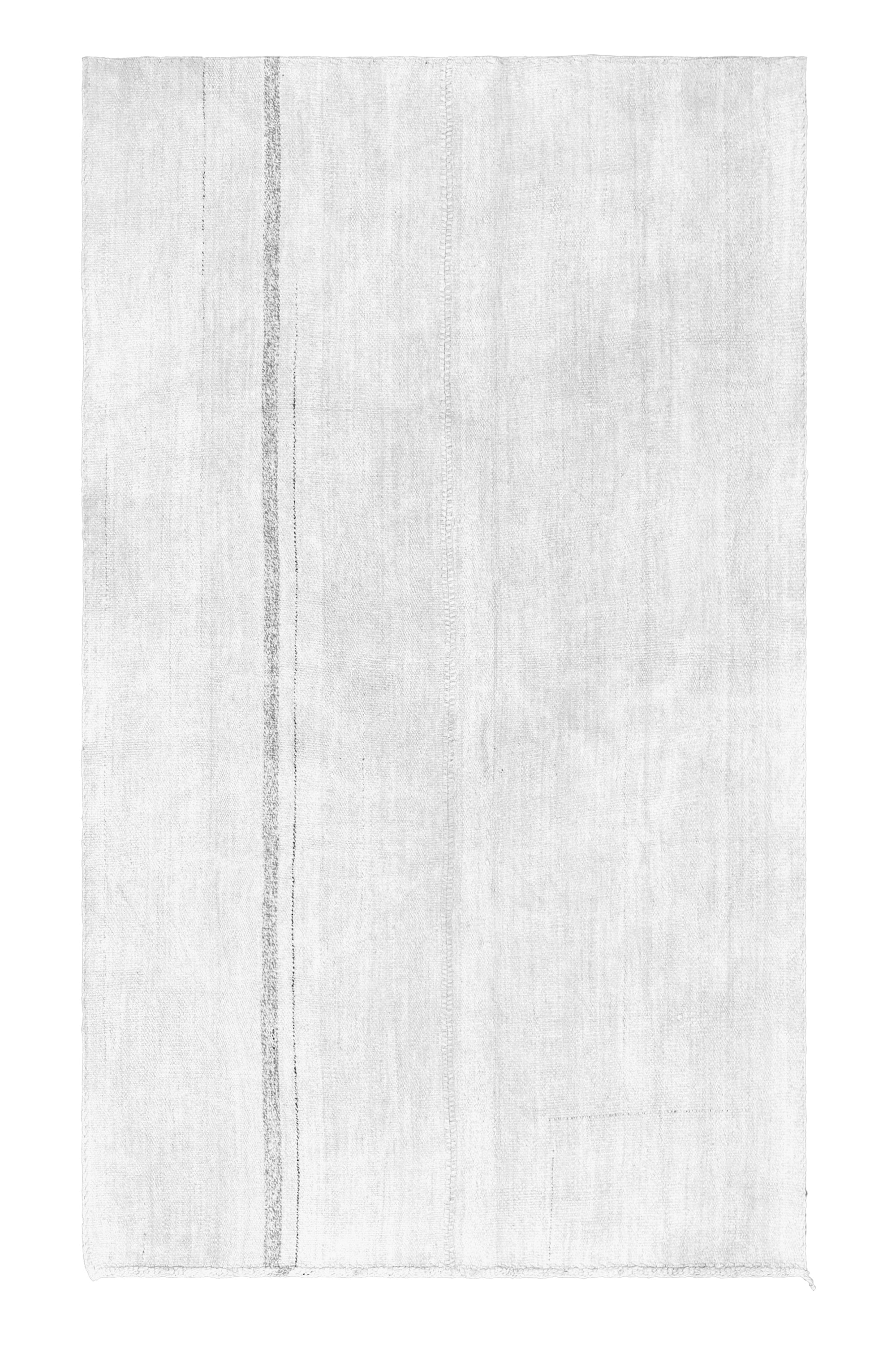 Zawadi - White Hemp Rug - kudenrugs