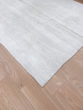 Zdebka - White Hemp Rug - kudenrugs