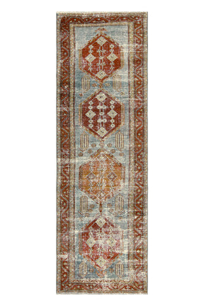 Sibeal - Vintage Persian Rug Runner - kudenrugs