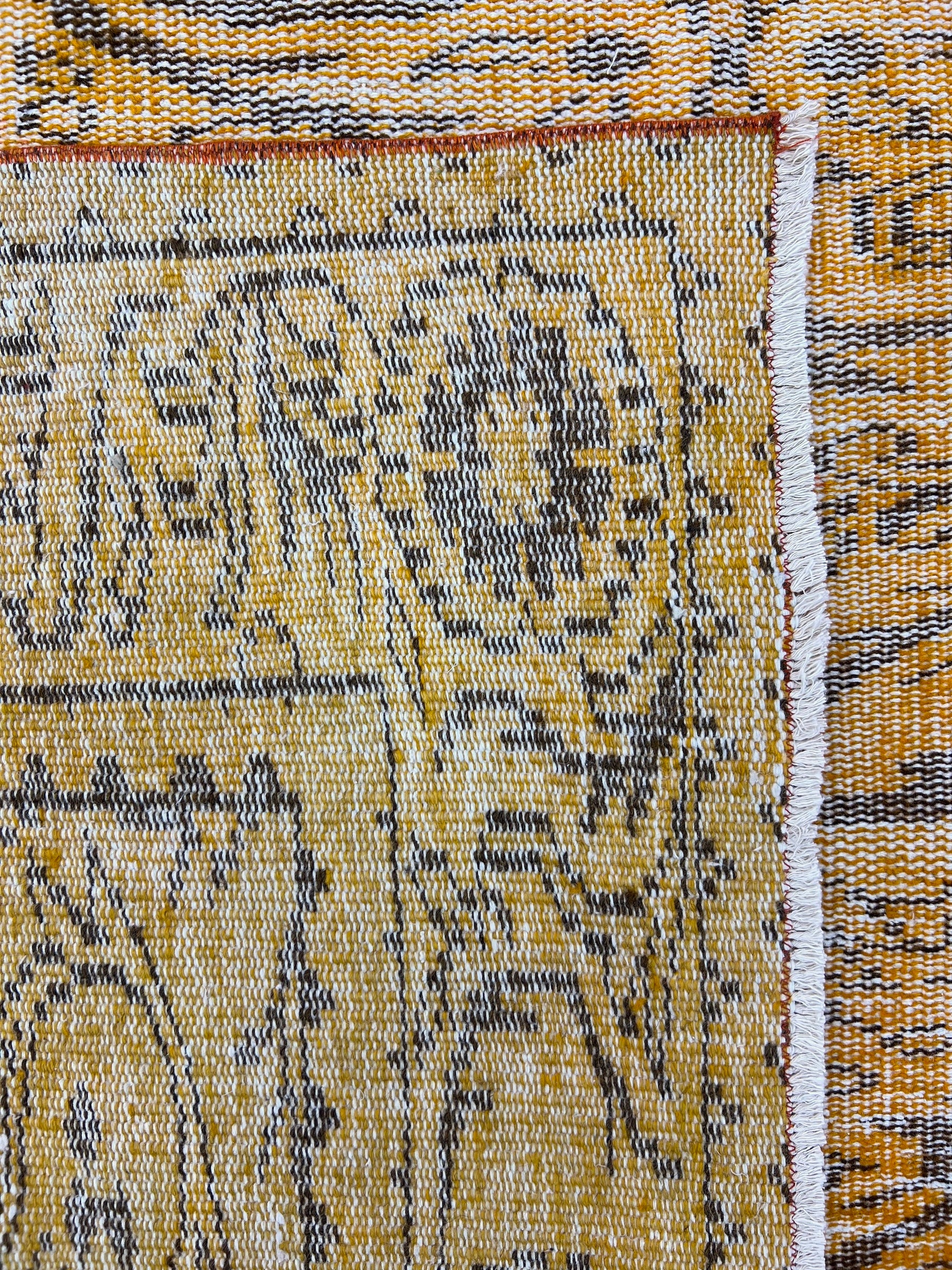 Pasua - Vintage Yellow Overdyed Rug