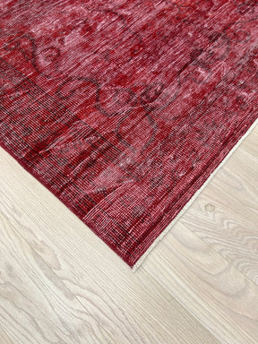 Ammilina - Vintage Red Overdyed Rug