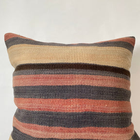 Ilean - Multi Color Kilim Pillow Cover - kudenrugs