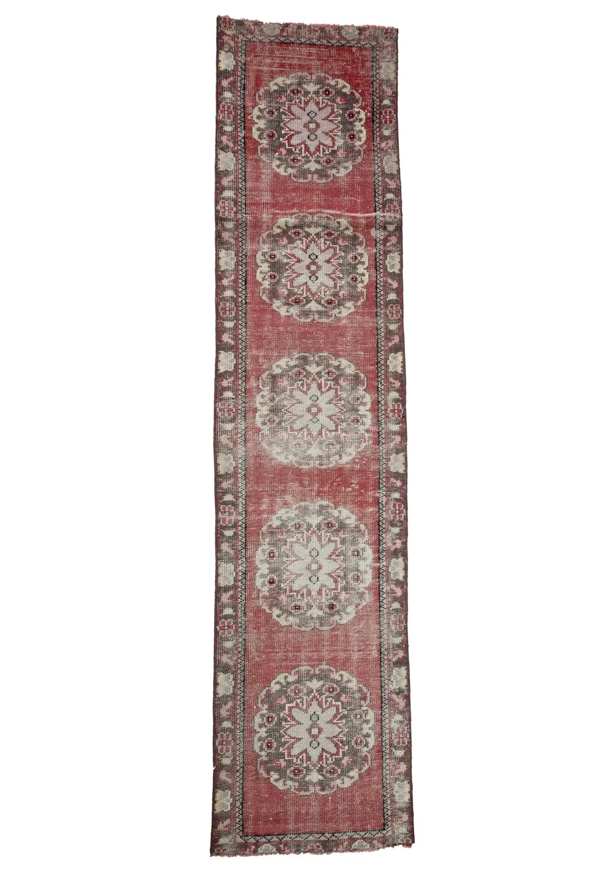 Azul - Vintage Anatolian Rug Runner - kudenrugs