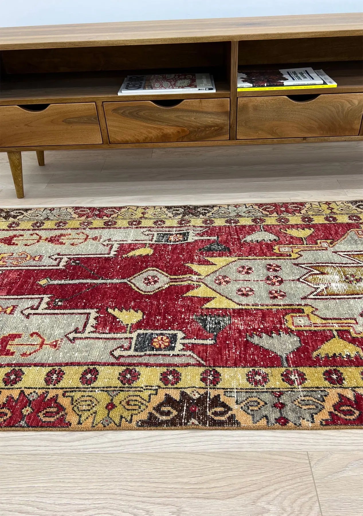 Belinda - Vintage Anatolian Rug Runner - kudenrugs
