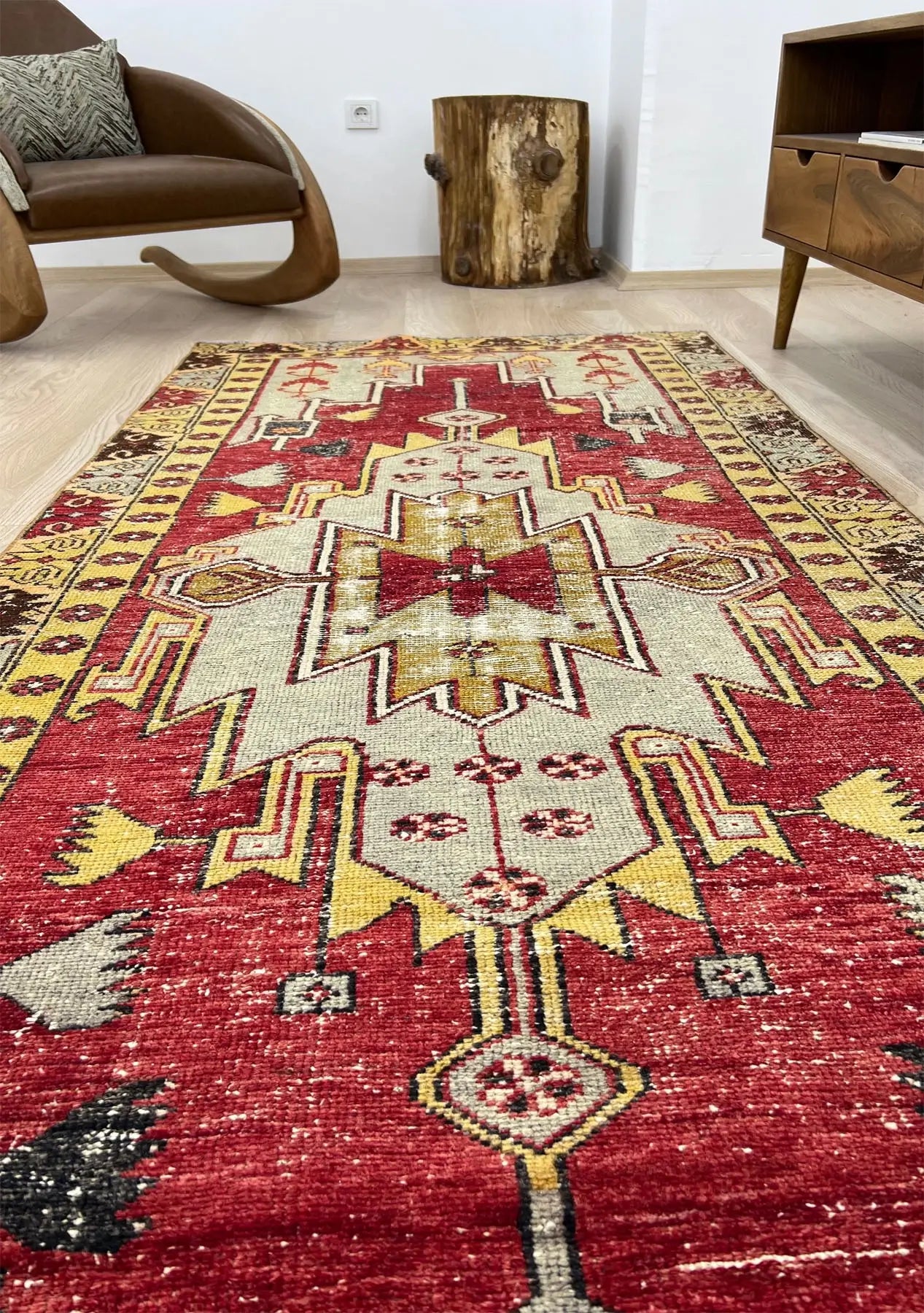 Belinda - Vintage Anatolian Rug Runner - kudenrugs