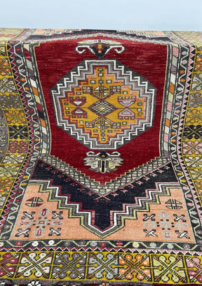 Bianca - Vintage Anatolian Rug Runner - kudenrugs