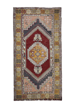 Bianca - Vintage Anatolian Rug Runner - kudenrugs
