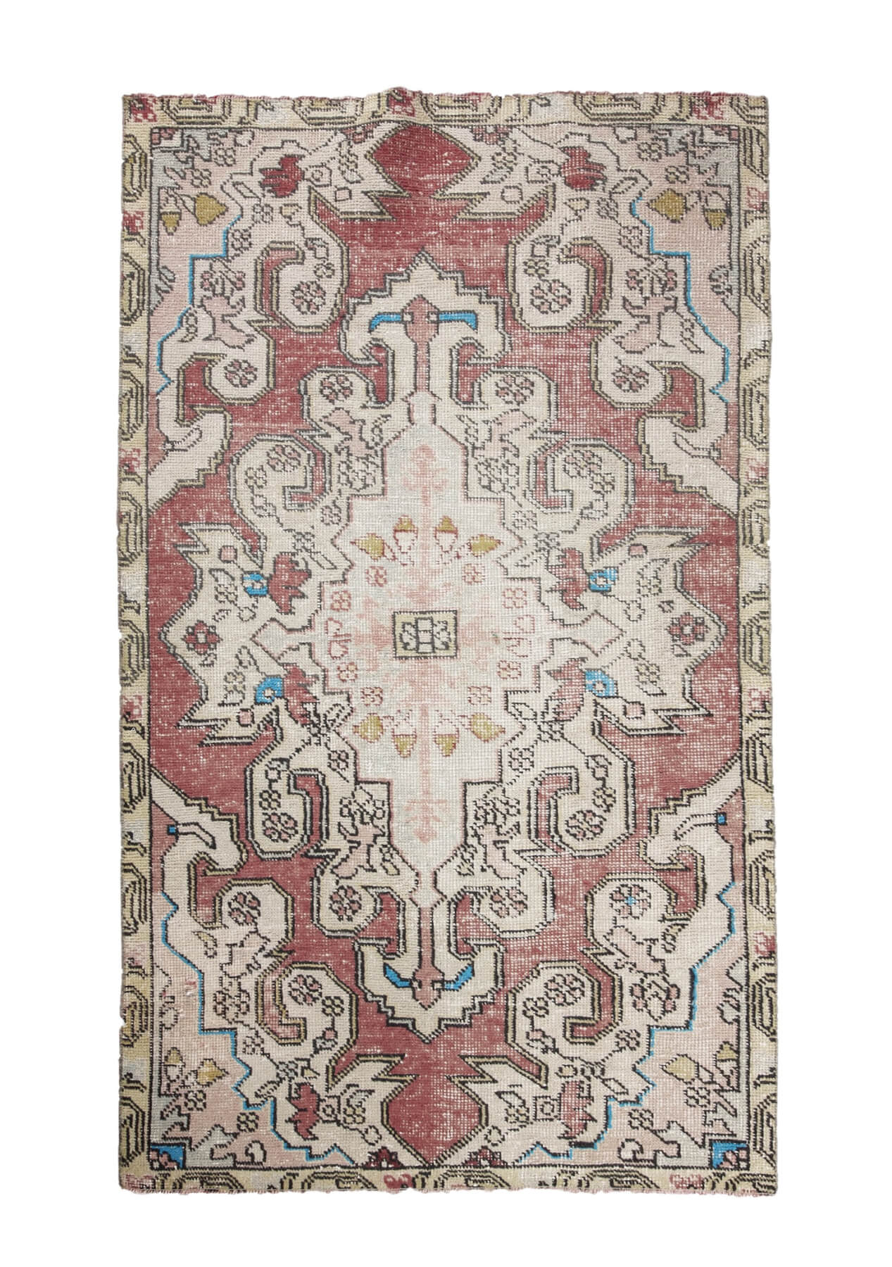 Blanche - Vintage Anatolian Rug - kudenrugs