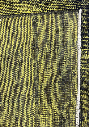 Braelynn - Vintage Yellow Overdyed Rug - kudenrugs
