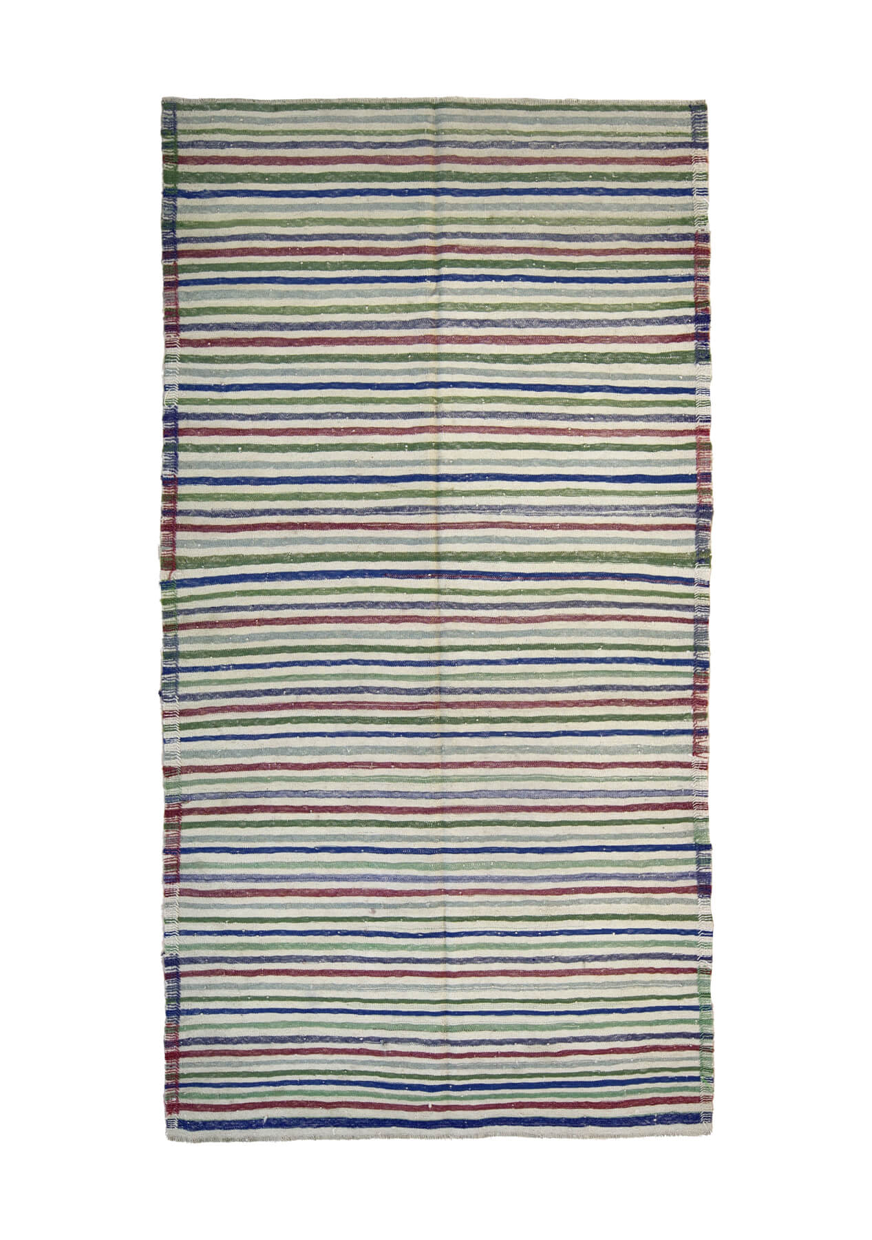 Carolina - Multi Color Turkish Kilim Rug - kudenrugs