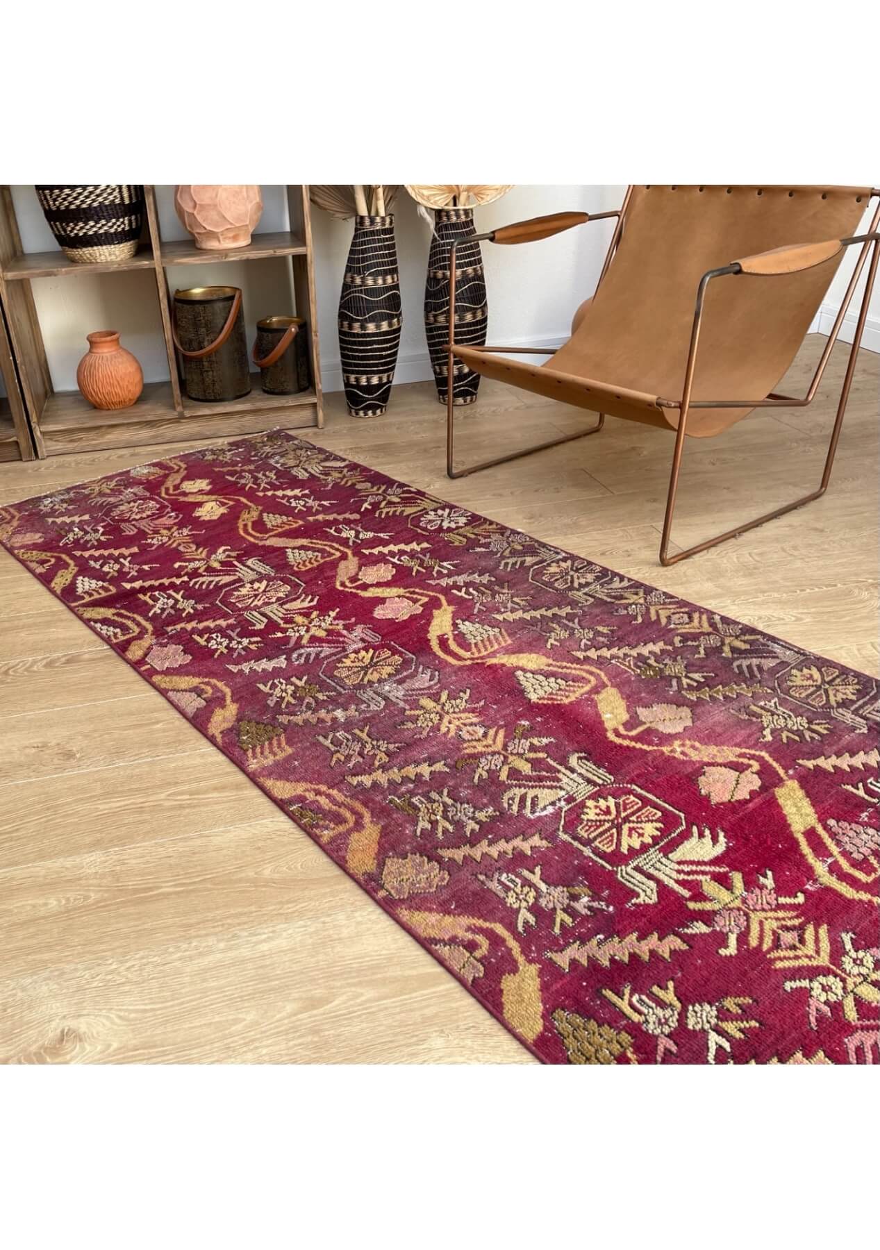 Clara - Vintage Persian Rug Runner - kudenrugs