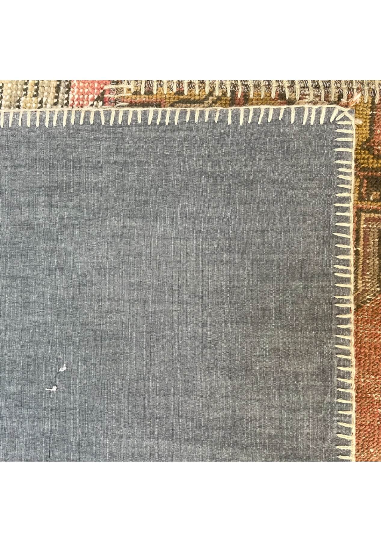 Colette - Vintage Turkish Patchwork Rug - kudenrugs
